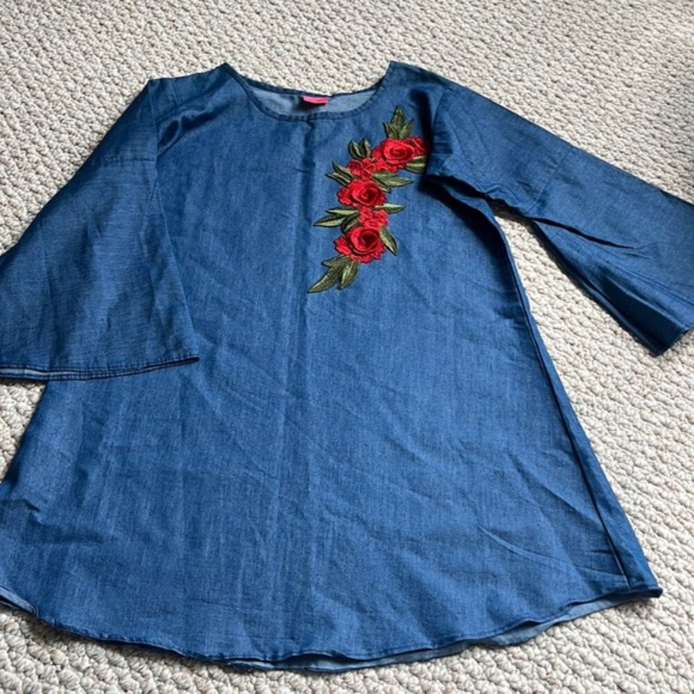 Denim dress